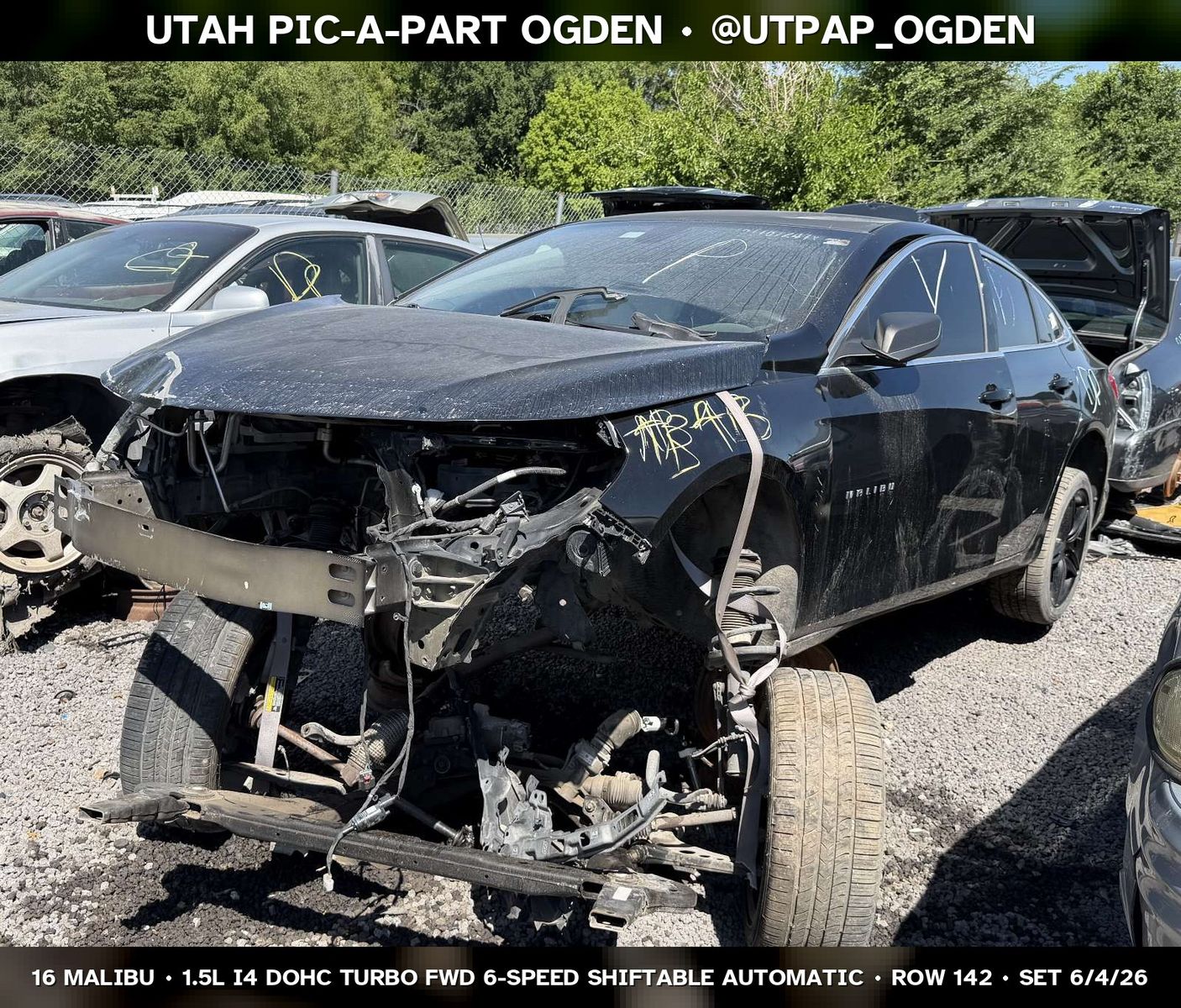 2016 Chevrolet Malibu Parts - UTPAP Ogden