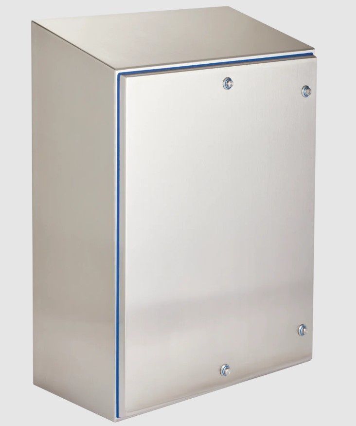 Nvent hoffman 24x24x8 stainless Nema 4x enclosure w/sloped top