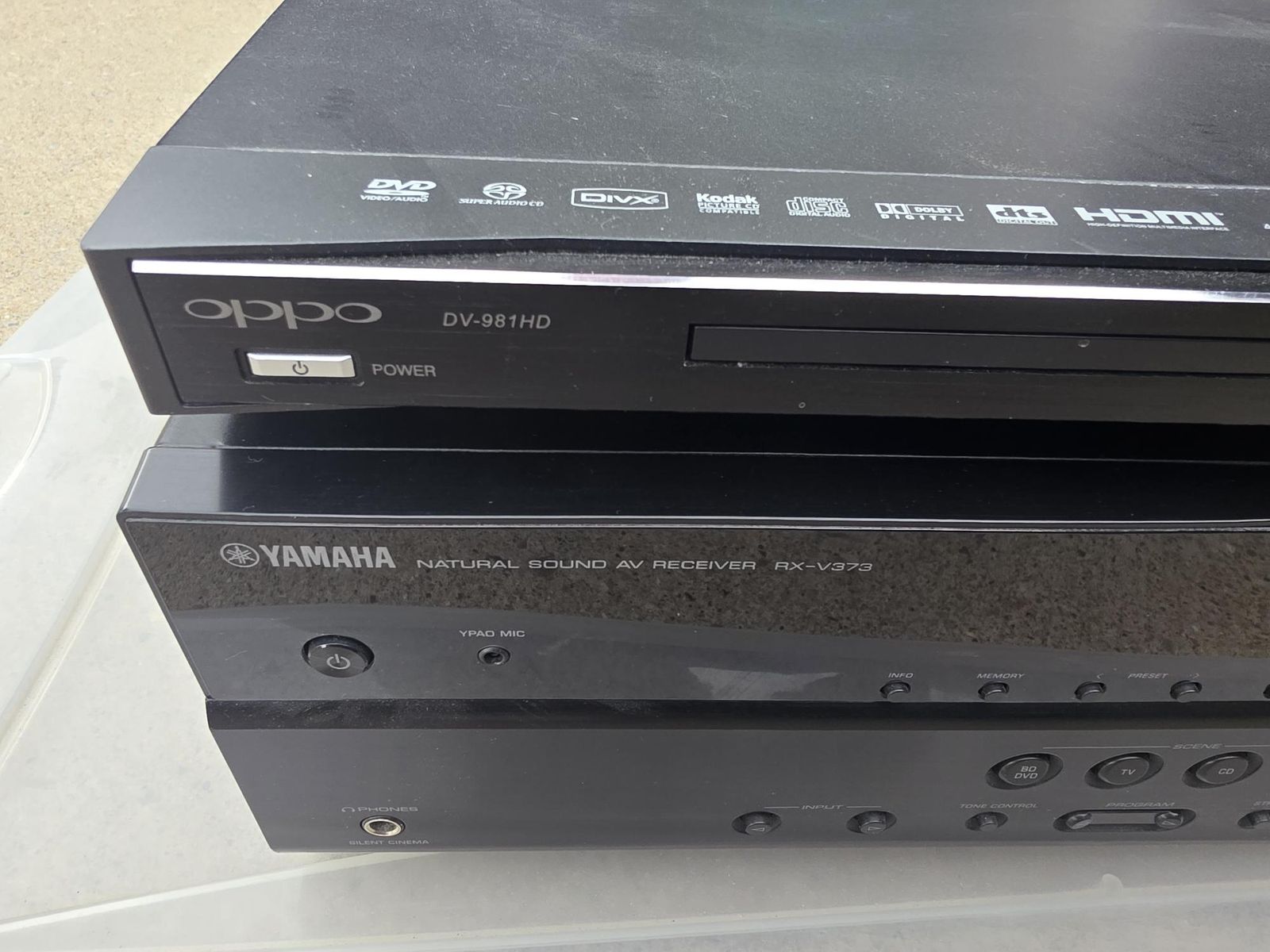 Yamaha Oppo DVD VHS Monster CD DVD Lord of the rings