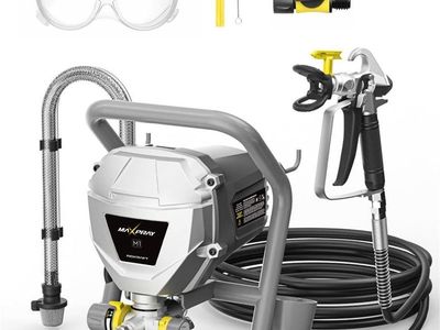MAXPRAY M1 Airless Paint Sprayer, Electric Paint Gun for DIY Homeowners, 0.29 GPM, 150 Gallons Annual Use