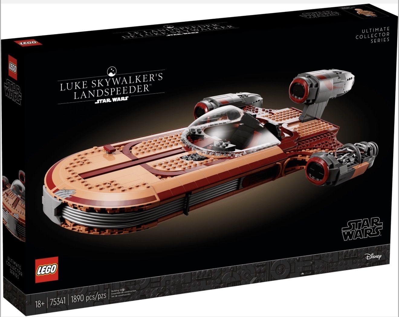 LEGO Star Wars Luke Skywalker's Landspeeder 75341