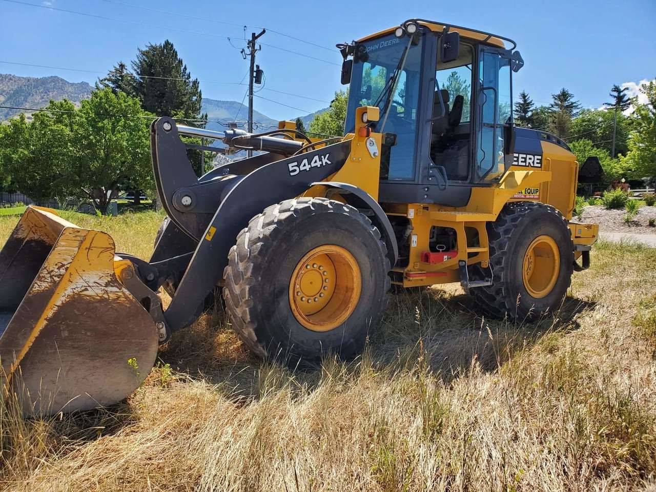 John Deere 544K Wheel Loader for Rent