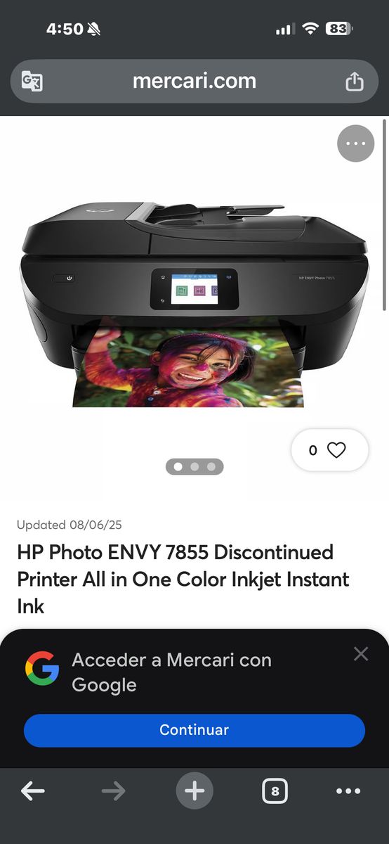 Hp Photo Envy 7855 Pinter