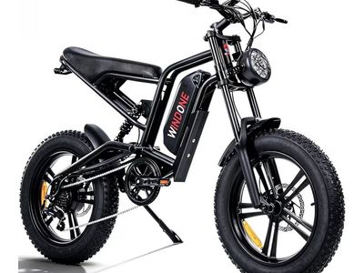 Windone E2 Electric Bike for Adults, Full Suspension, 48V13Ah Removable Battery, Up to 28MPH