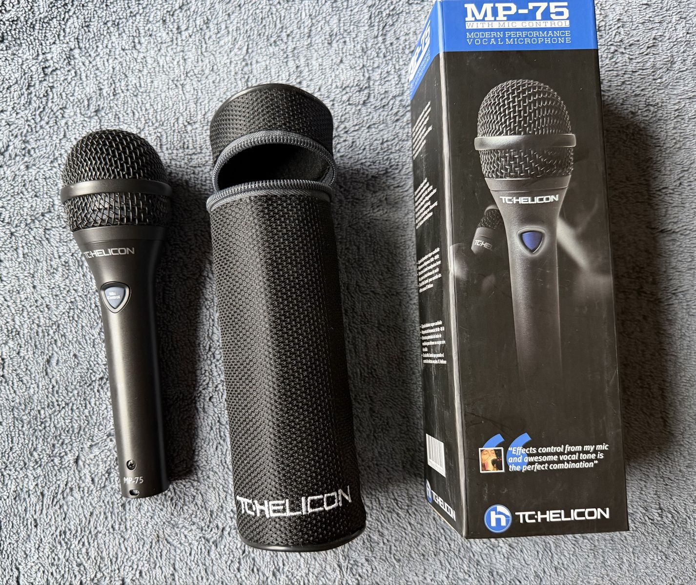 TC-Helicon MP-75 Modern Performance Vocal Microphone with Mic Control