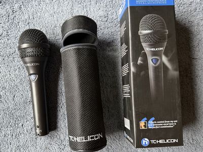 TC-Helicon MP-75 Modern Performance Vocal Microphone with Mic Control