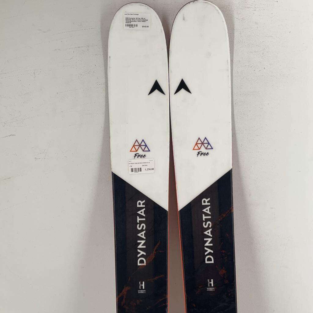 2026 Dynastar M-Free 108 w/ Salomon Strive 13 Demo Bindings
