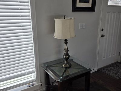 End tables and lamps