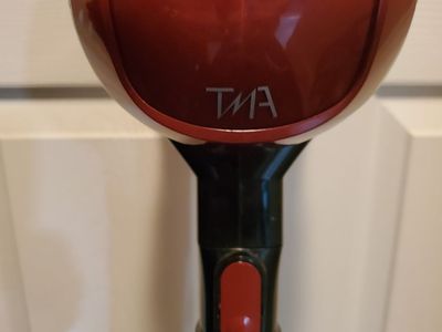 TMA Cordless Stick Vacuum Cleaner Red and Black