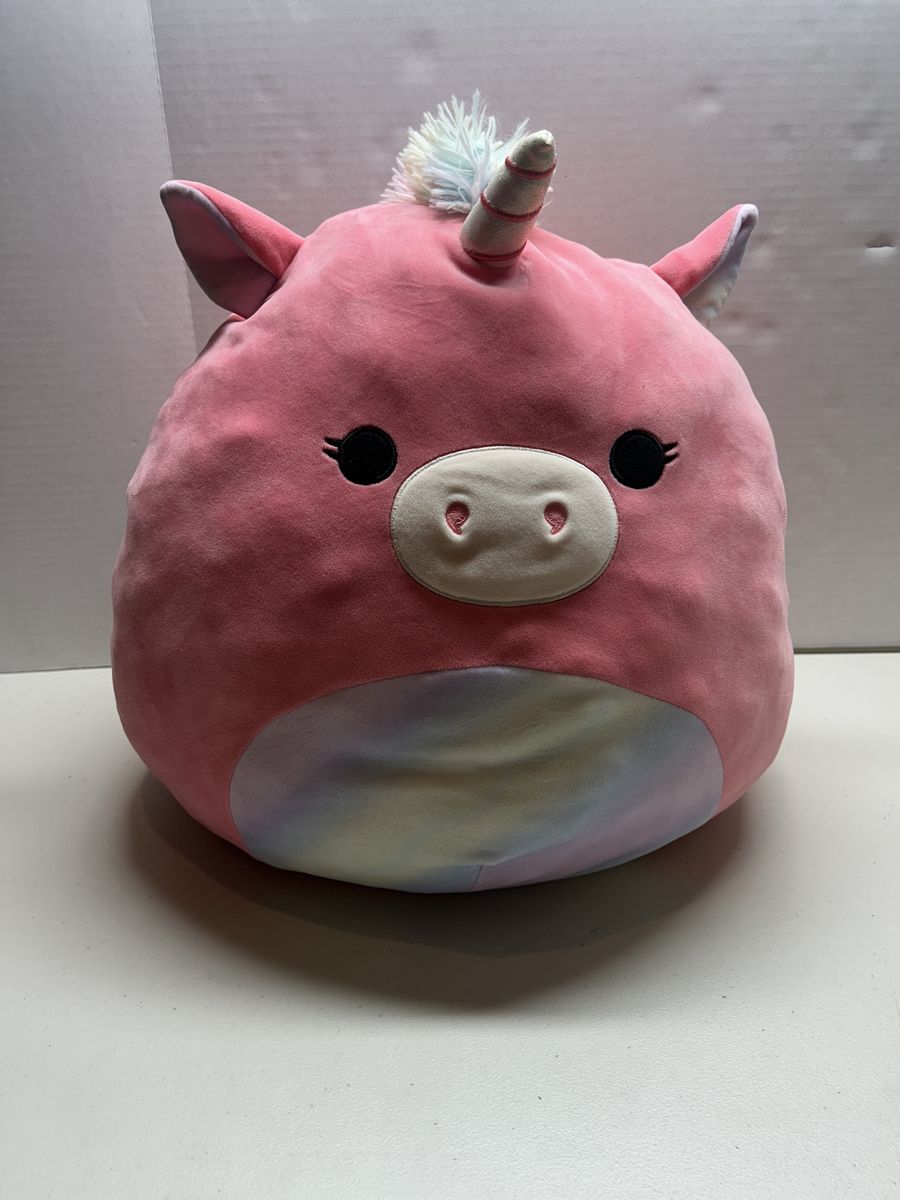 Sena The Pink Unicorn Squishmallow 16" Stuff Animal
