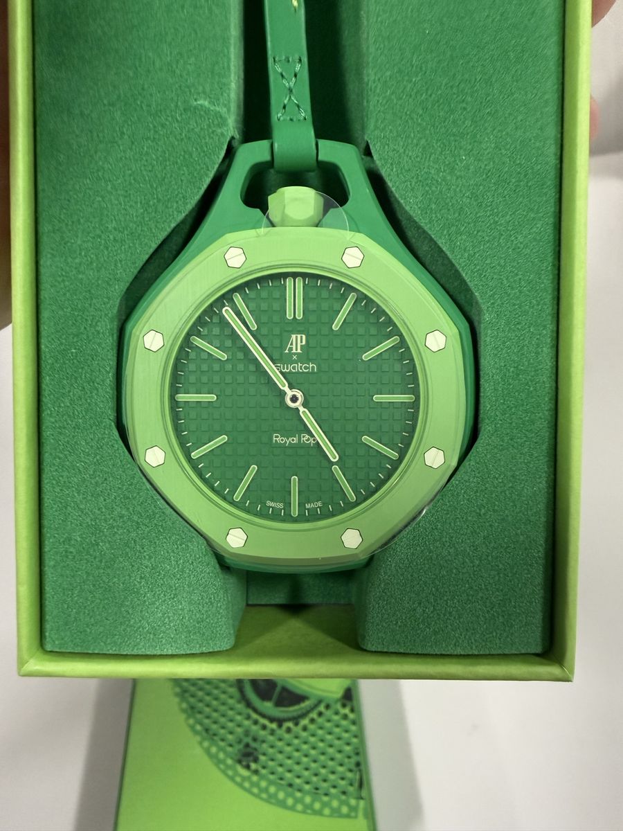 Ap RoyalPop swatch pocket watch
