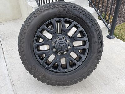 Dodge Ram 3500 Limited Rims and Tires 295/60R20