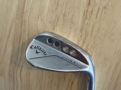 Callaway Jaws Raw 54/10s