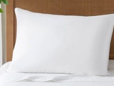 Downlite European Down Pillow, 20 in x 36 in King, Firm 1533526 #102419
