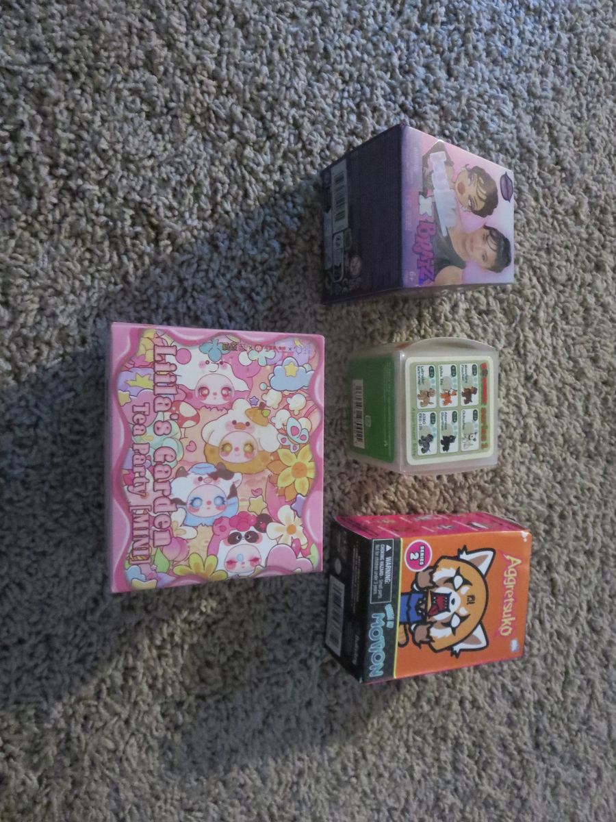 Funko Mystery Minis Aggretsuko, Bratz, Lula's Garden Tea Party, Neko Random Lot