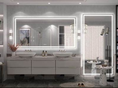 Massive LED Vanity Mirror