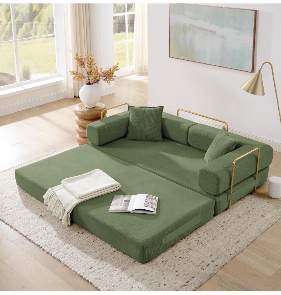 4-in-1 Folding Convertible Sofa Bed