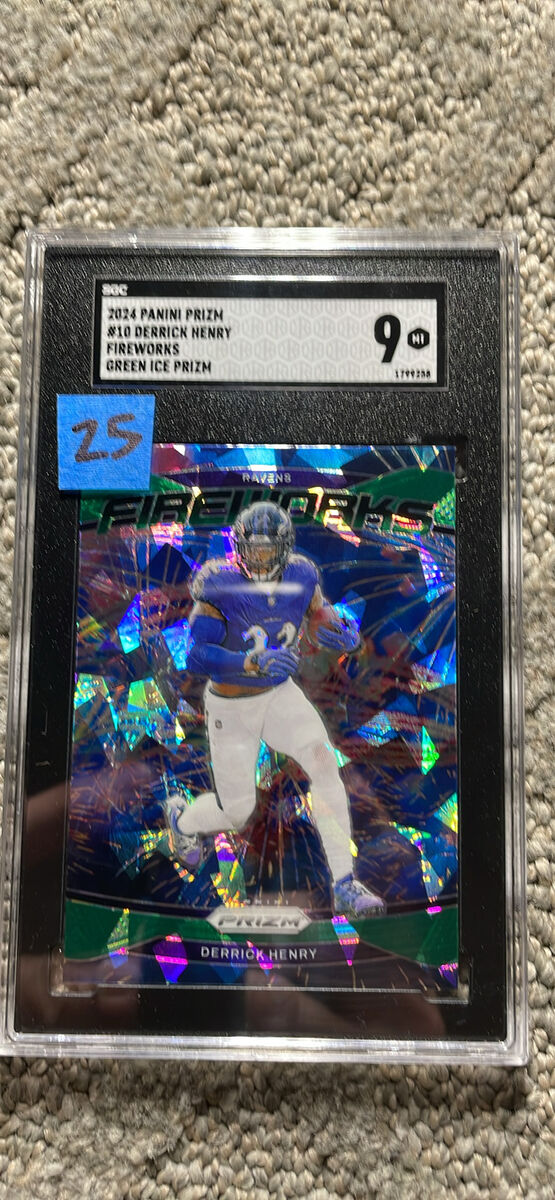 Derrick Henry Baltimore Ravens graded slabs