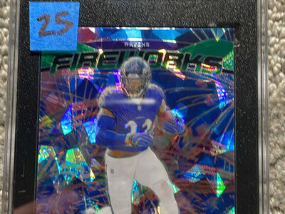 Derrick Henry Baltimore Ravens graded slabs