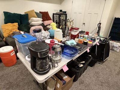 Huge Indoor & Outdoor Garage, Estate and Yard Sale - Home Decor, Kitchenware, Appliances, Blankets, Furniture, Clothes & More!!!