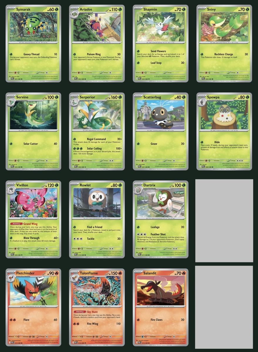 Pokemon Perfect Order Binder Set 1-88 Minus EX