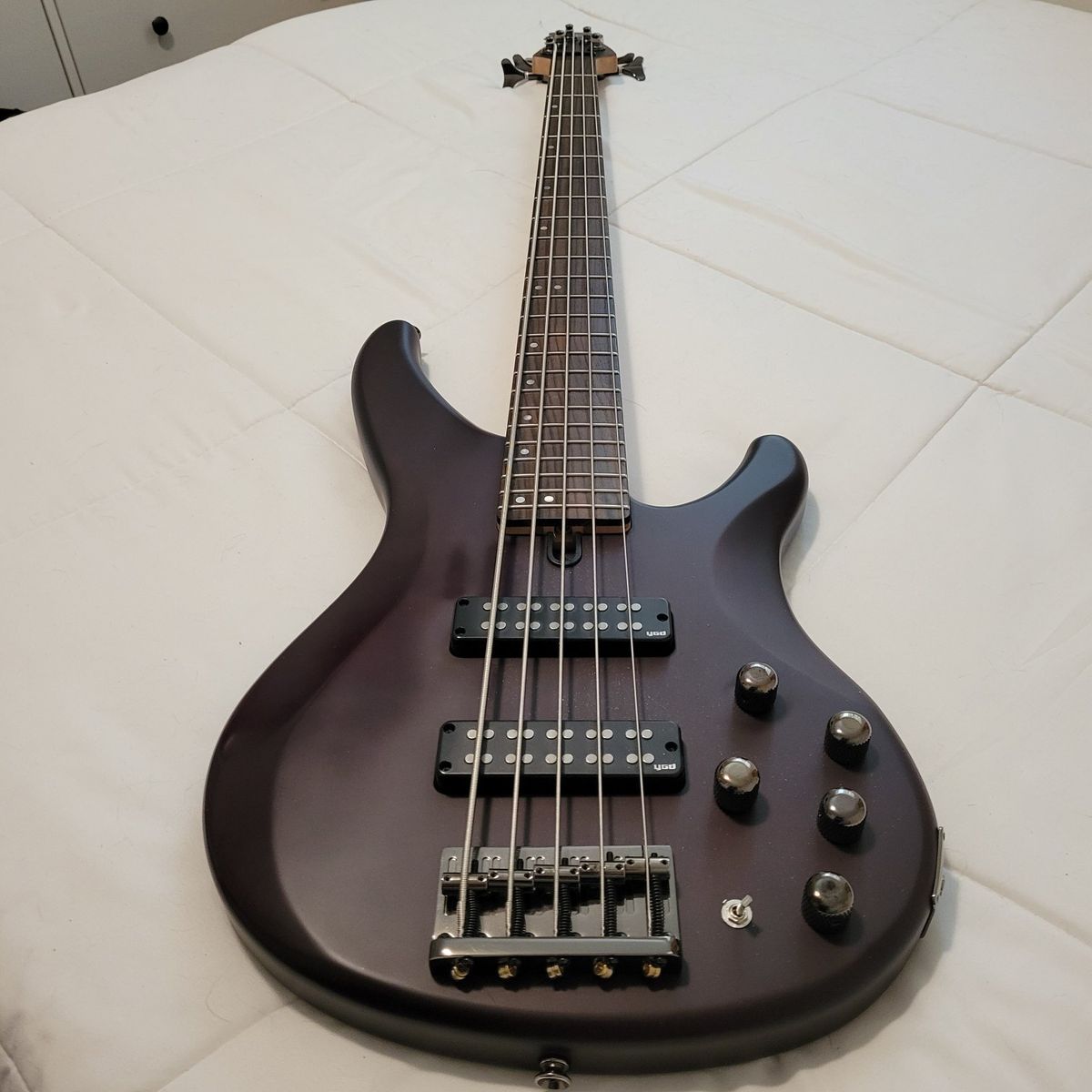 Yamaha TRBX505 Active 5-String Bass Guitar with Hard Case - Used