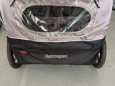 Retrospec Kids Bike Trailer - Double Passenger