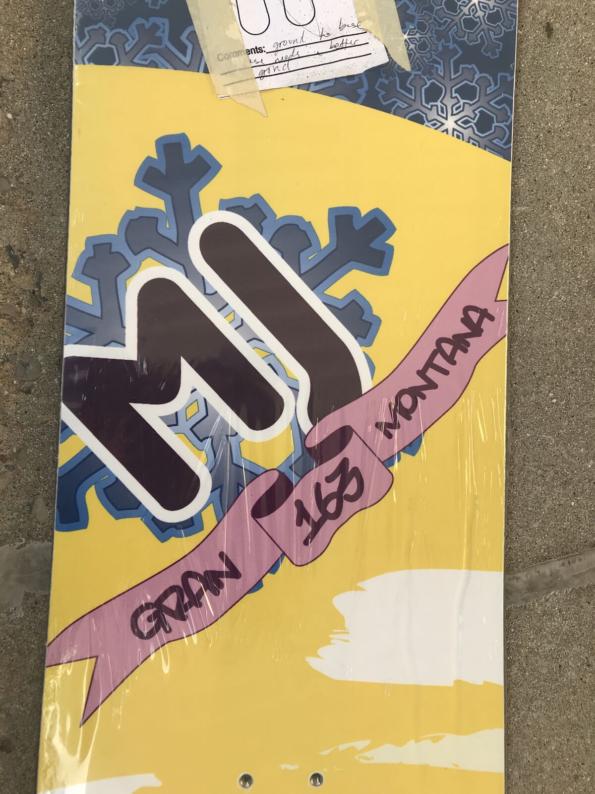 NEW REVOLUTION 155CM SNOWBOARD MADE IN OREM UTAH