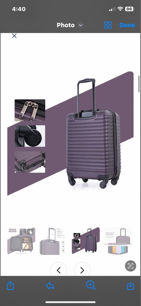 Hard cover luggage