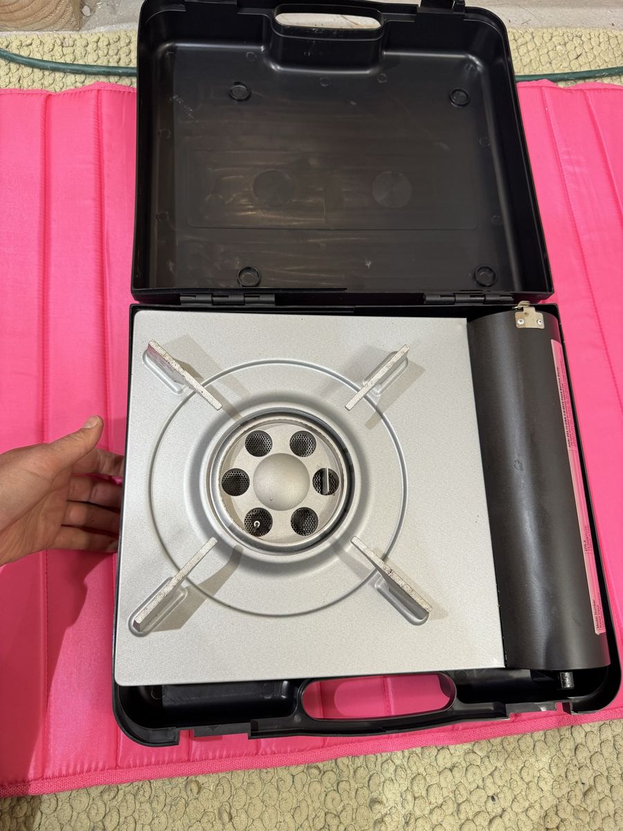 New butane gas camp stove