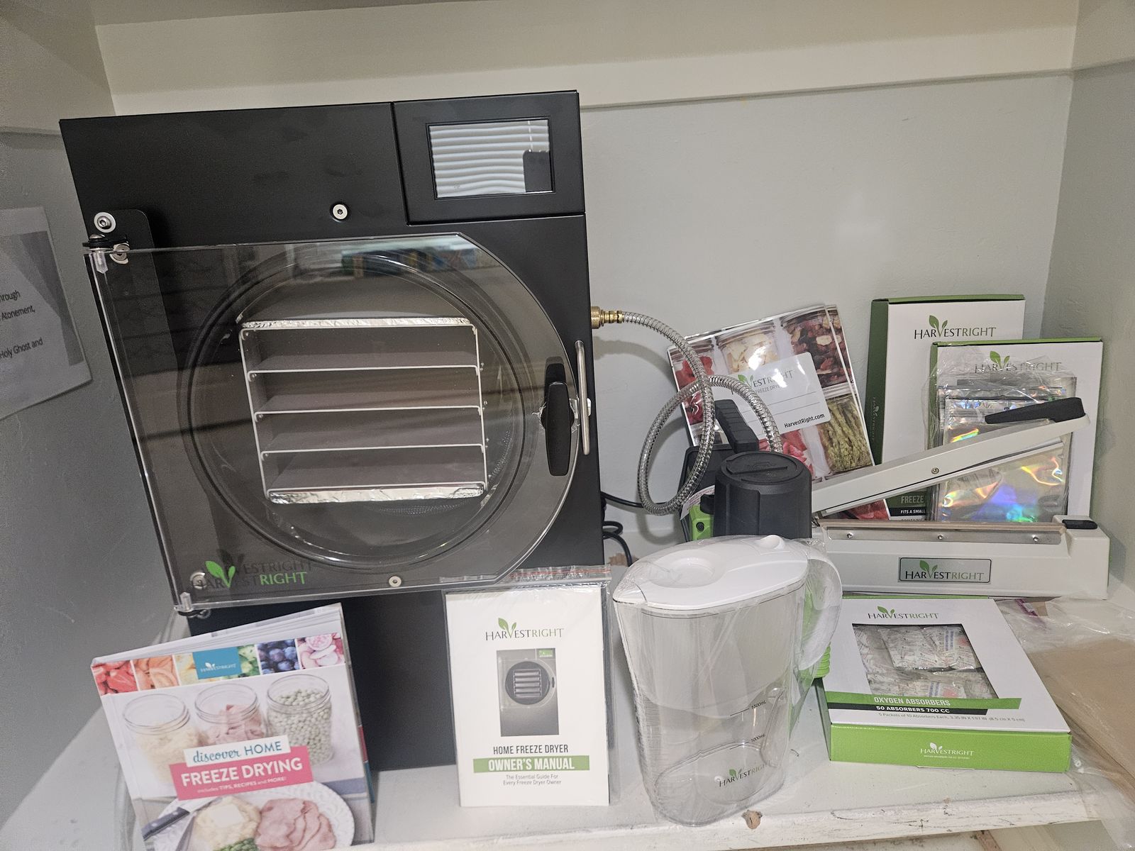 Harvest Right Freeze Dryer with lots of EXTRAS