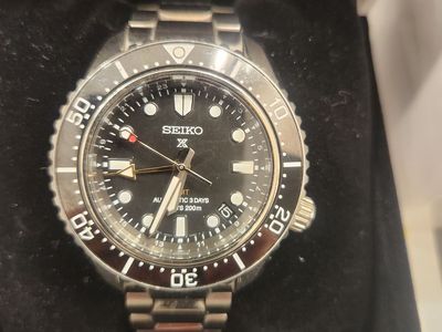 Seiko Lux Prospex 1968 heritage Automatic GMT 200m Diver's Watch with Box & Papers 42mm