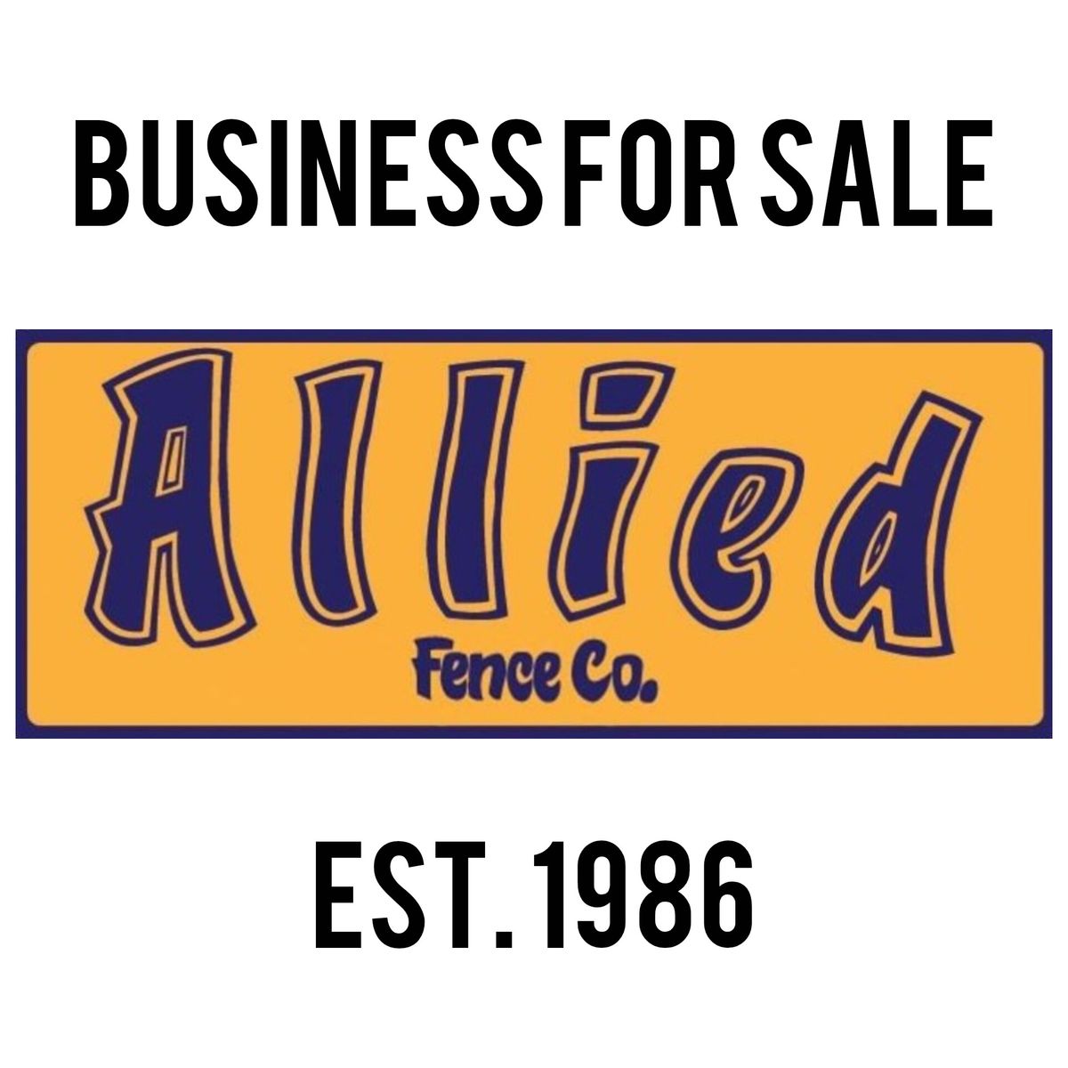 Allied Fence Co. for Sale