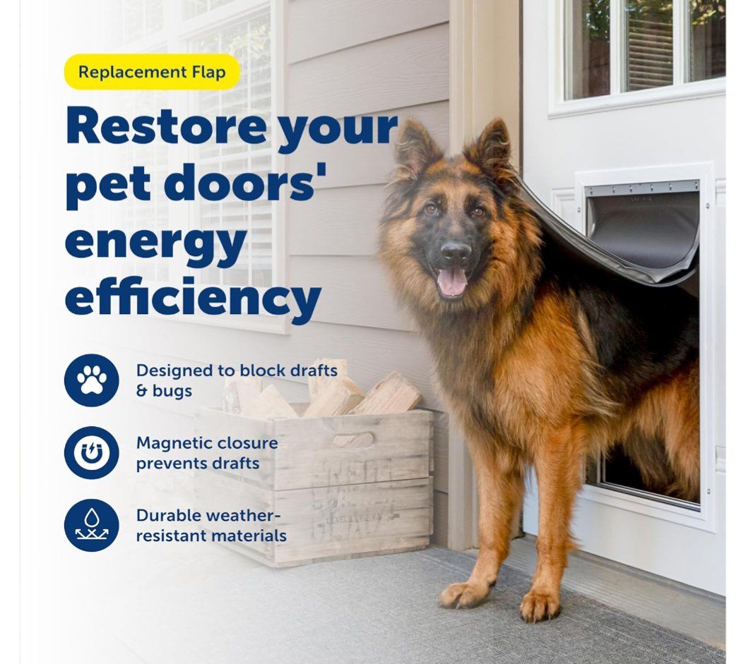 New PetSafe Replacement Flap  X-Large Pet Dog Door