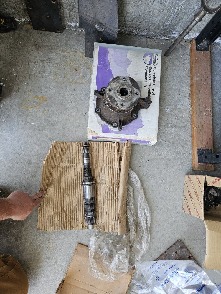 Tom Woods Slip Yoke Eliminator for NP231 transfer case