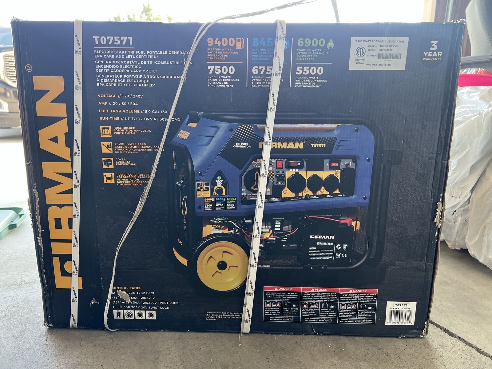 Firman Generator T07571