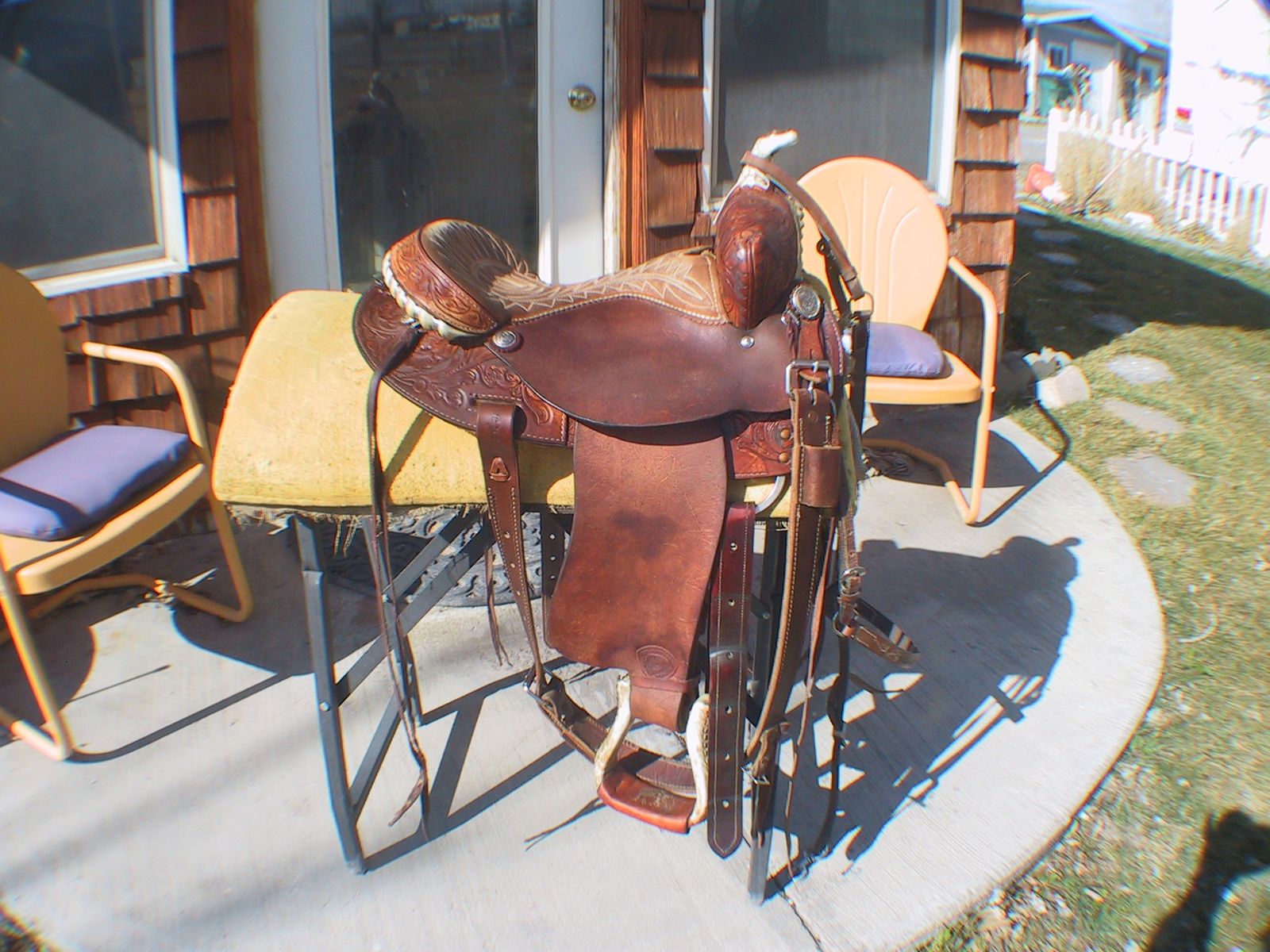 14.5" HEREFORD BARREL SADDLE