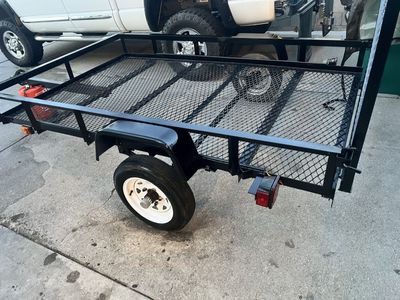 5x8 Carry-On Utility Trailer W/Rear gate