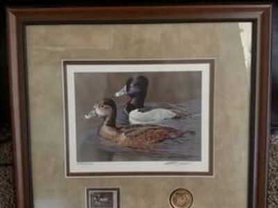 Richard Clifton 2007–08 Federal Duck Stamp Print – Signed & Numbered (8963/10500) – Limited Edition