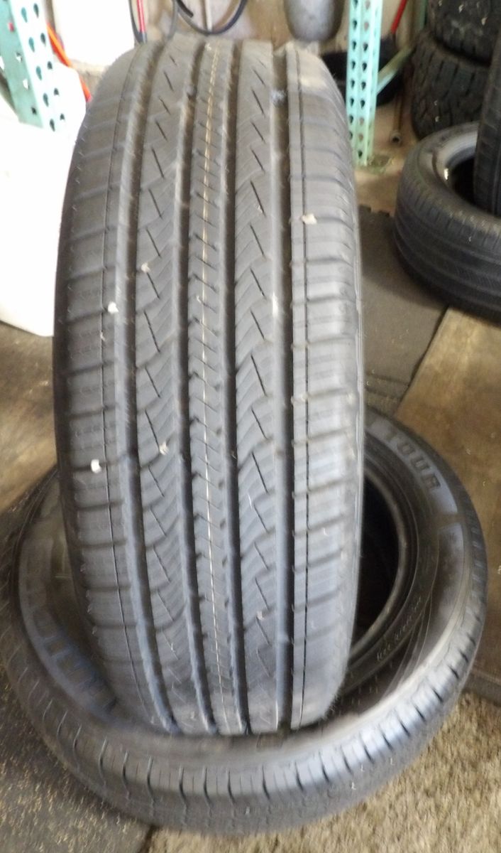 205/60R16 AMERICUS RECON TOUR PAIR OF TWO USED TIRES