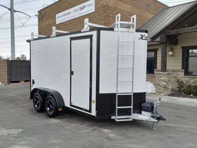 2027 Xpress 7x12 Enclosed Contractor All-Aluminum Trailer New