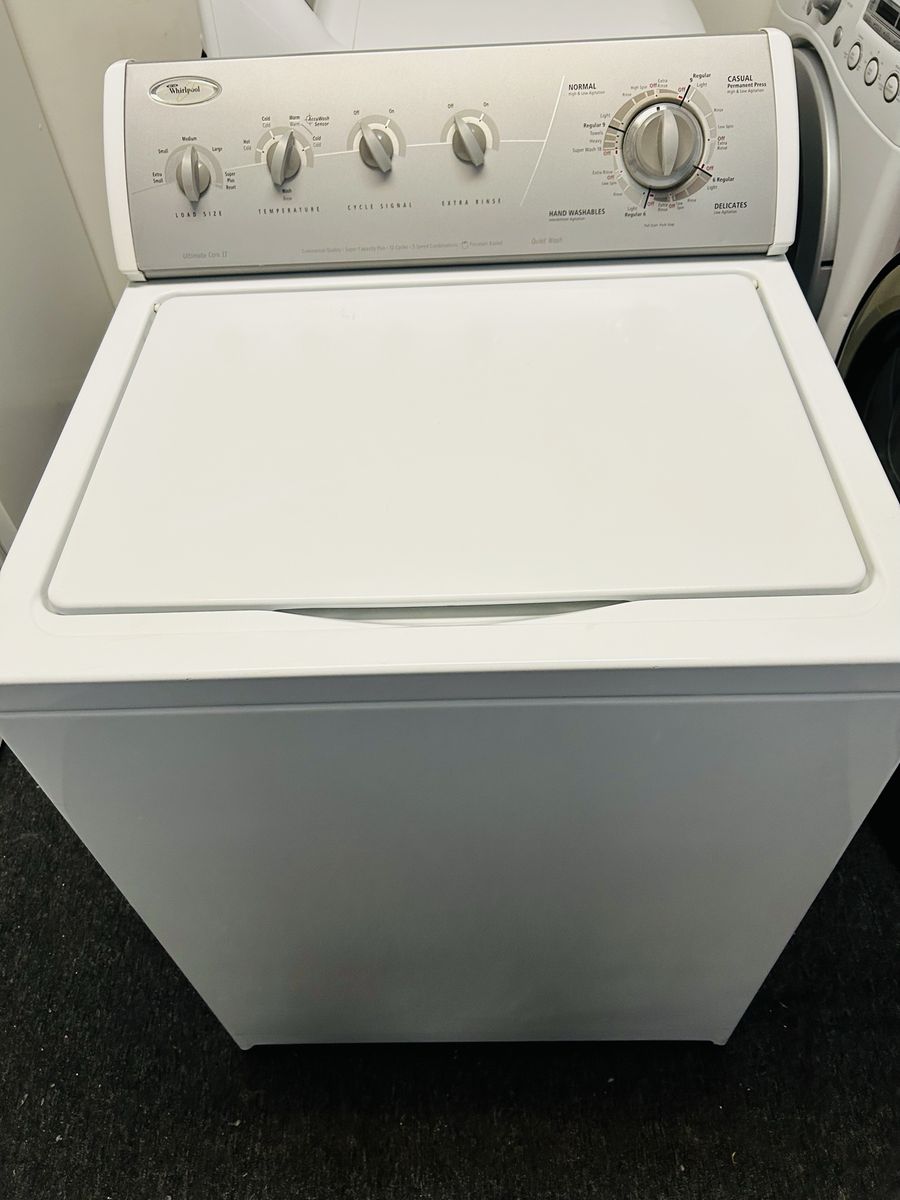 Super heavy duty whirlpool washing machine
