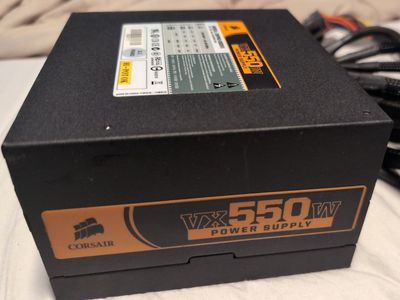 Corsair 550 Watt PC Power Supply