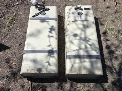 (2) 30 gallon gas tanks