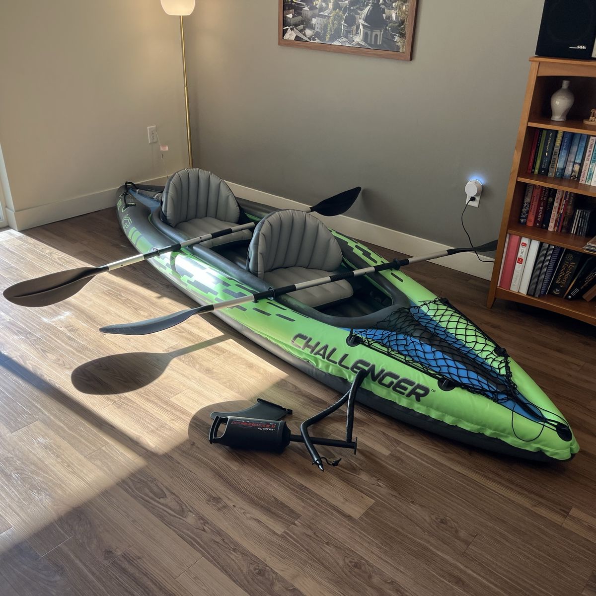 2-Person Tandem Inflatable Kayak (Intex Challenger K2)