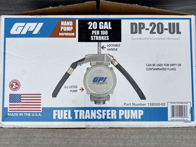 Fuel Transfer Pump GPI DP-20
