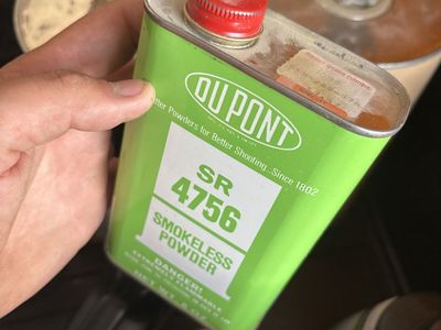 Dupont SR 4756 Smokeless Powder 8 oz Can for Reloading