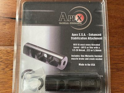 Apex Tactical E.S.A. - .223/5.56mm Muzzle Brake