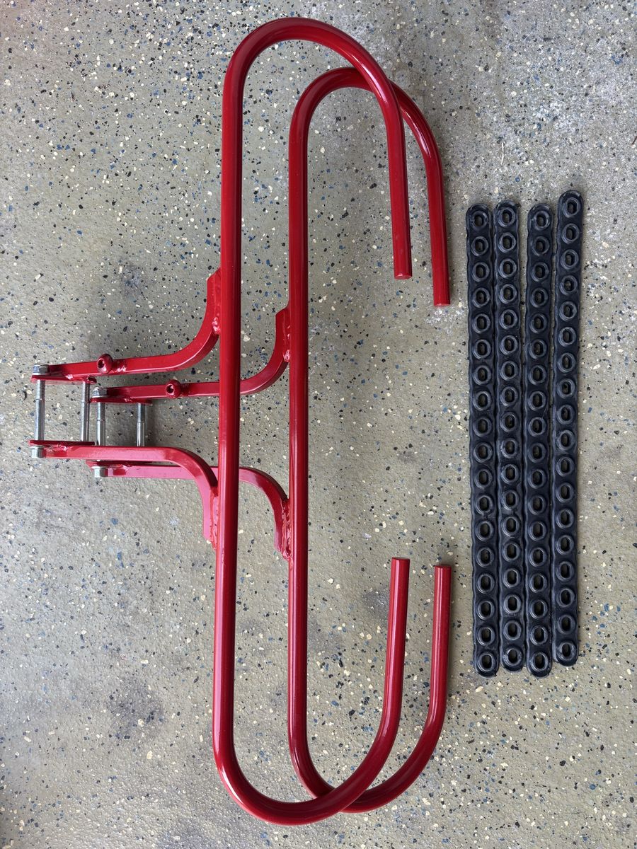 Velocirax fat tire baskets and straps