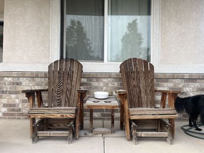 Wood rocking chairs